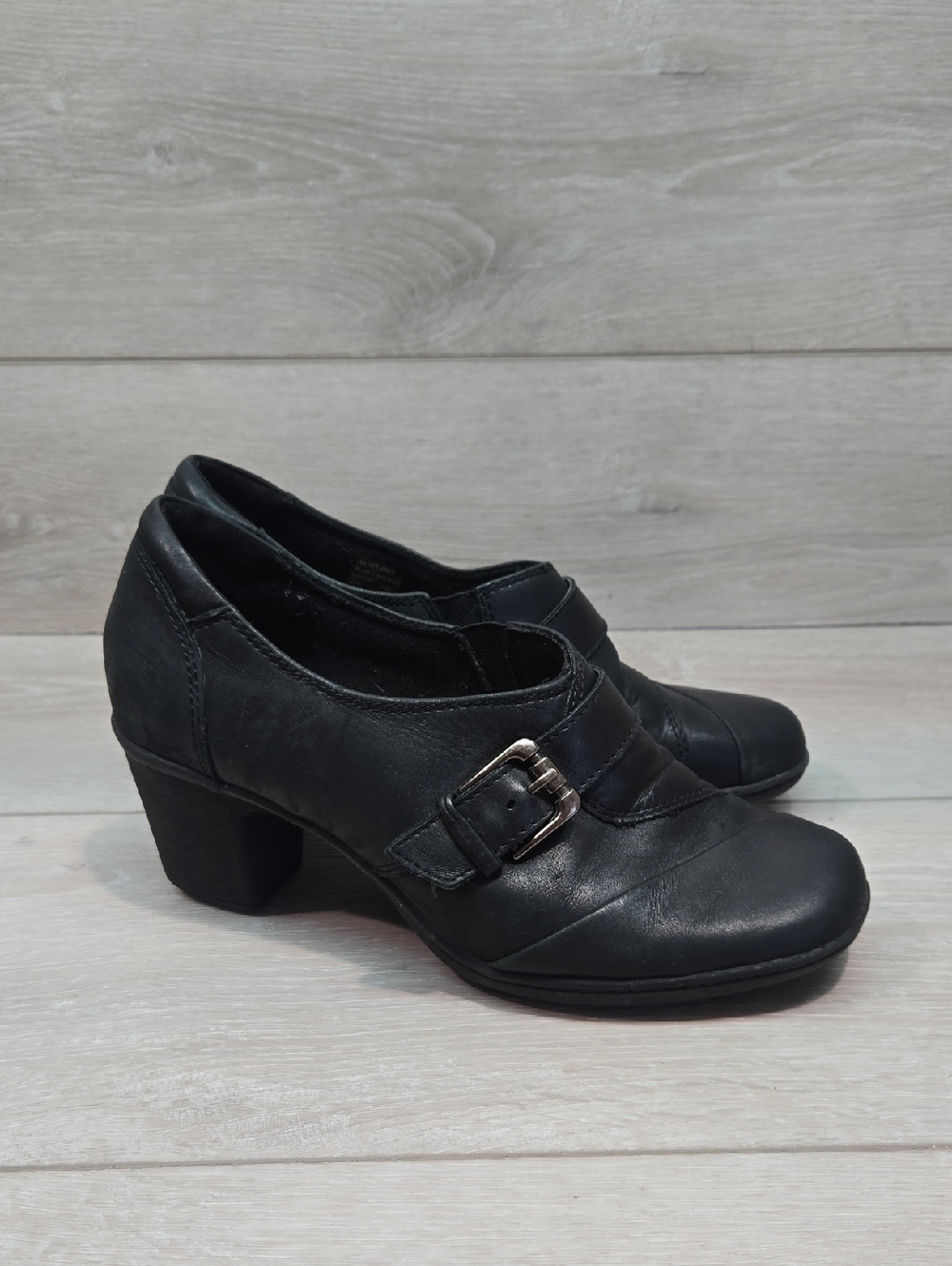 Earth Origins By Earth Women Mary JaneLeather Buckle Pump Shoes Sz 6.5 Boots